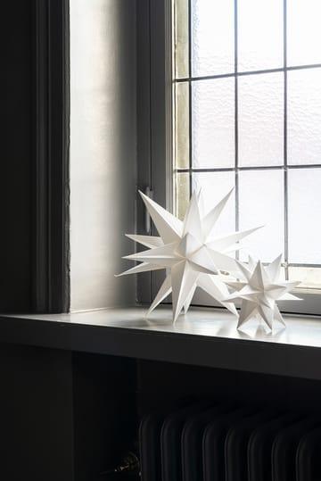 Sputnik Adventsstern Ø30cm - Weiß - Watt & Veke