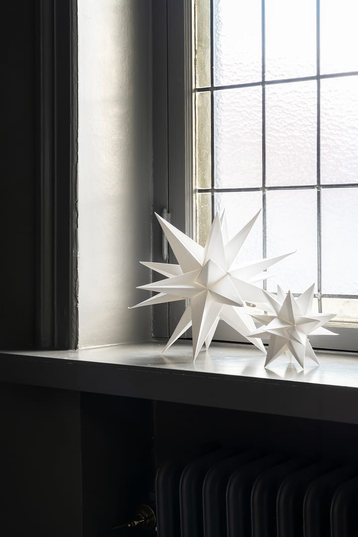 Sputnik Adventsstern Ø30cm, Weiß Watt & Veke