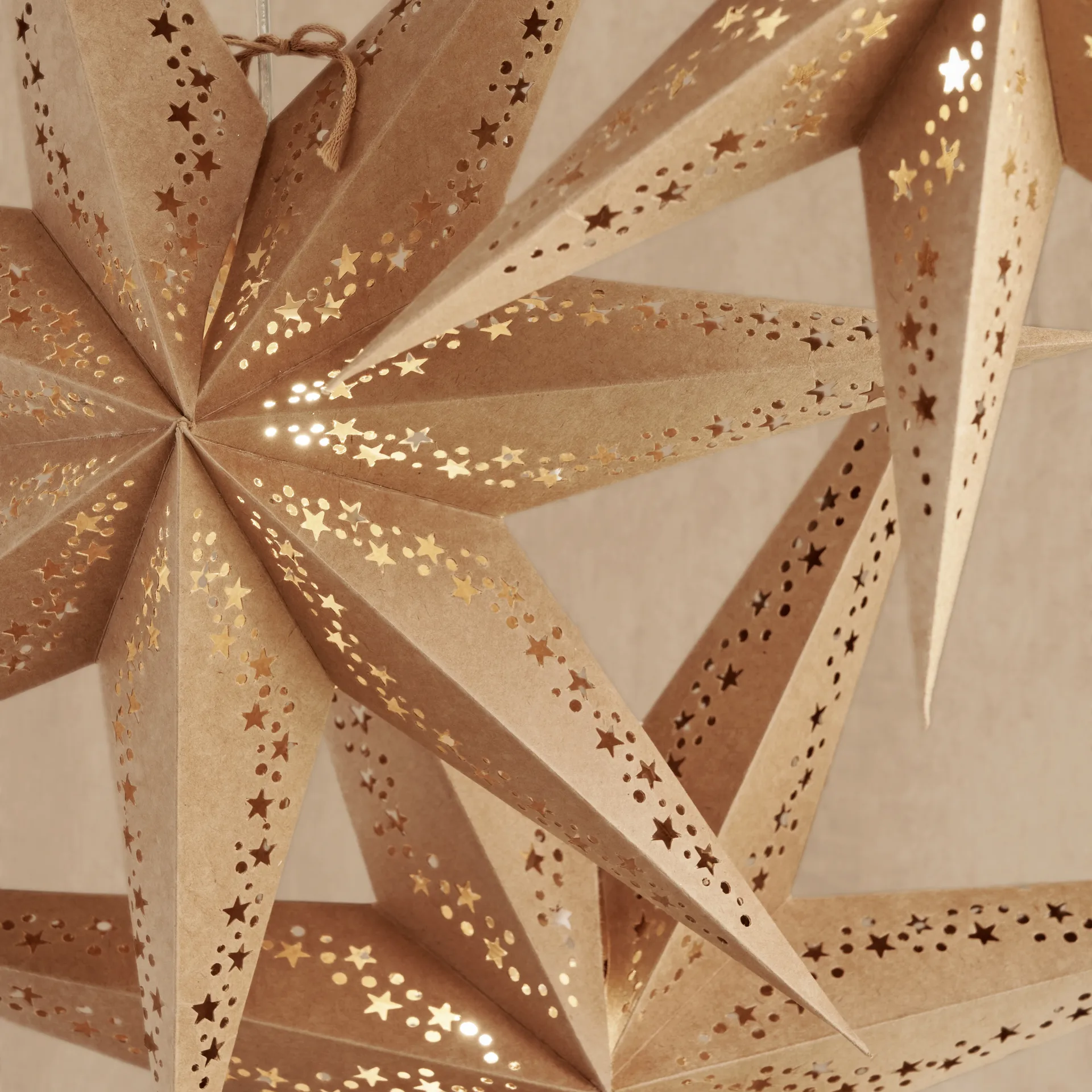 Vintergatan Adventstern 80 cm, Natur Watt & Veke