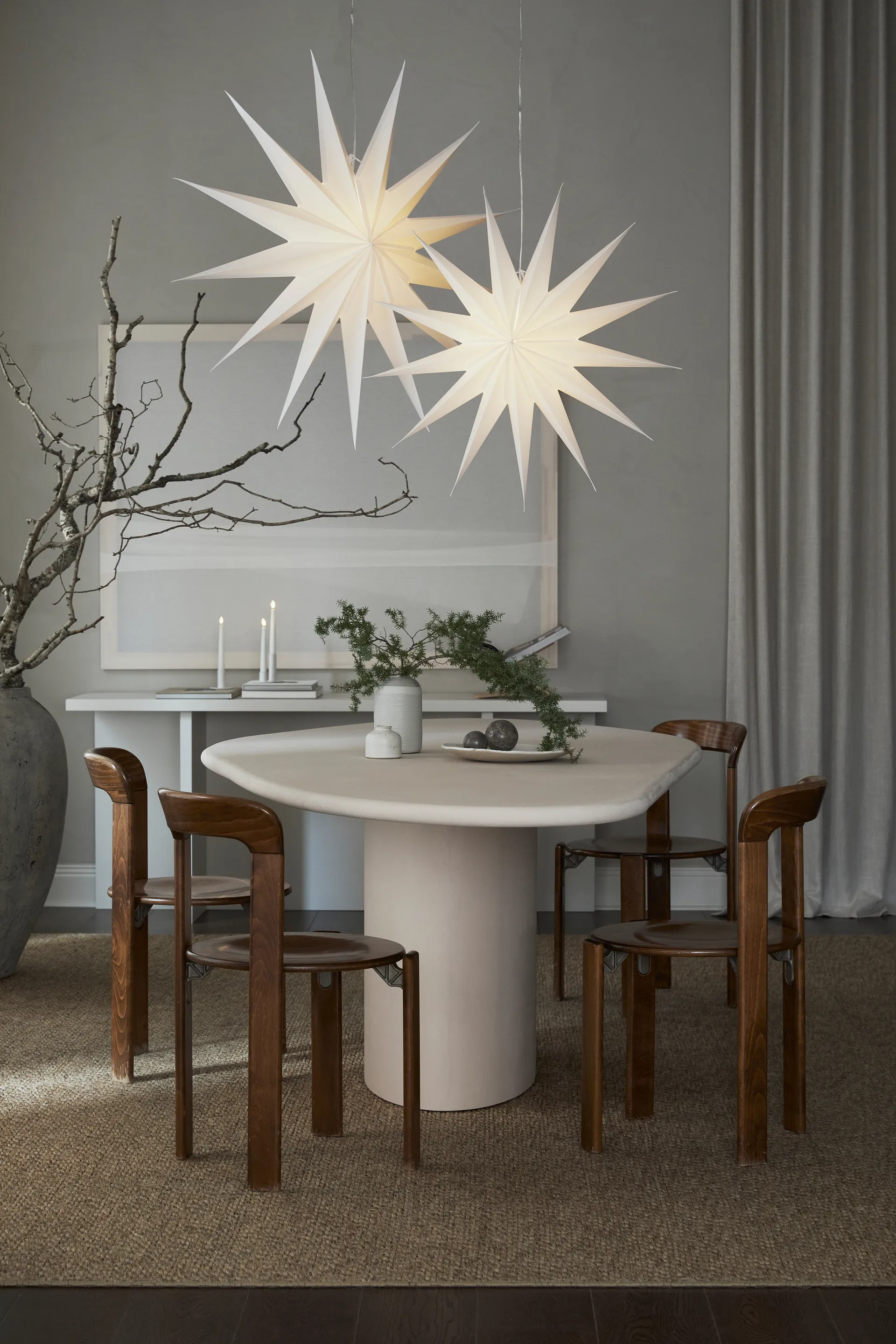 Vivi Adventsstern Ø80 cm, White Watt & Veke