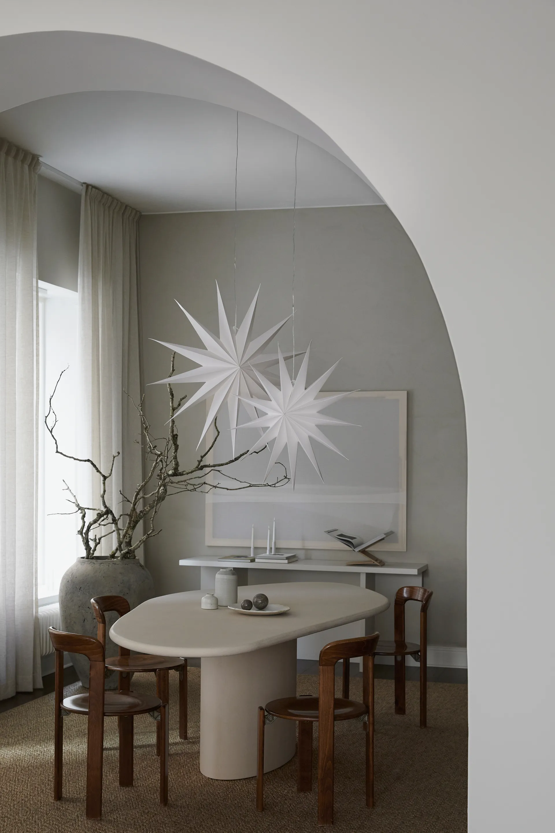 Vivi Adventsstern Ø80 cm, White Watt & Veke