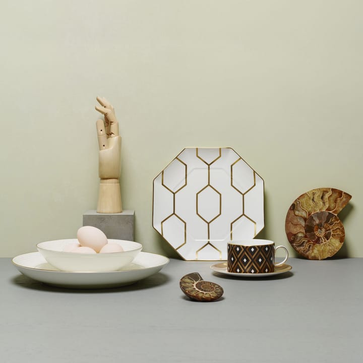 Arris Teller Ø 23cm, Weiß Wedgwood