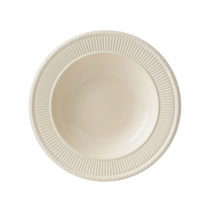 Edme tiefer Teller Ø 25cm, Weiß Wedgwood