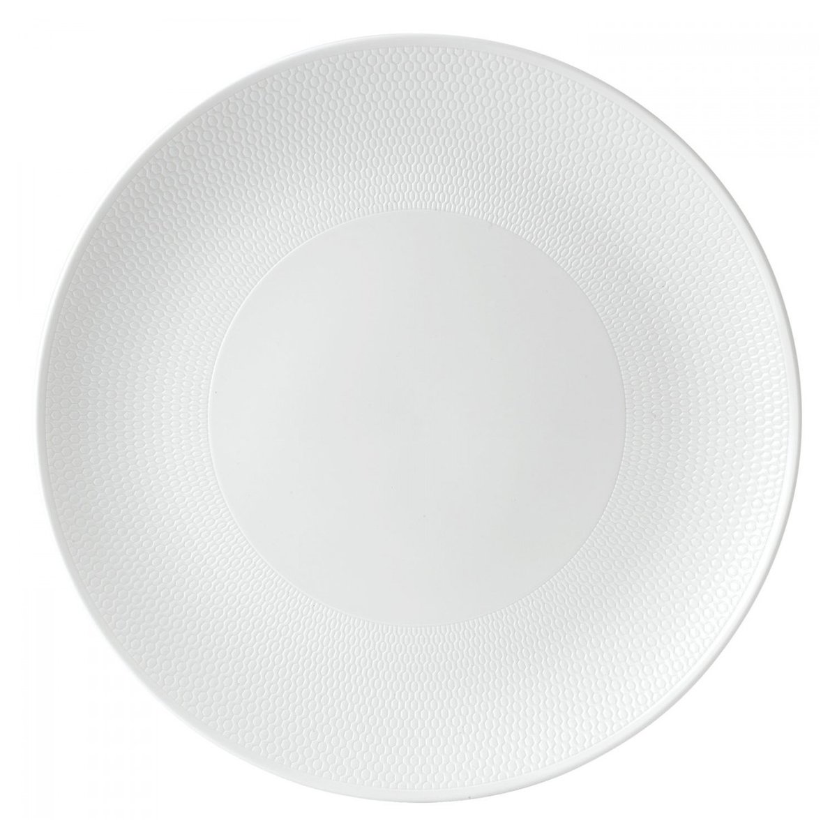 Wedgwood Gio runder Servierteller Ø 31cm Weiß