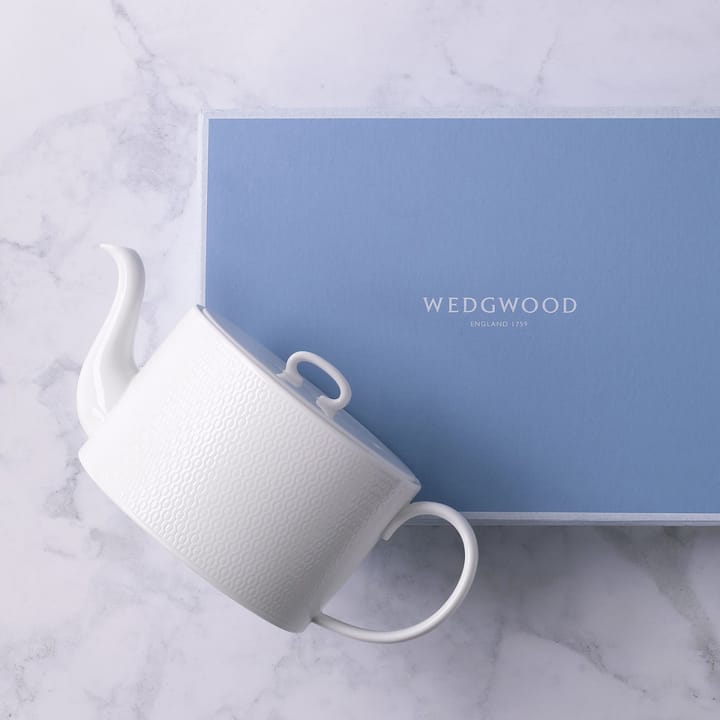 Gio Teekanne - Weiß - Wedgwood
