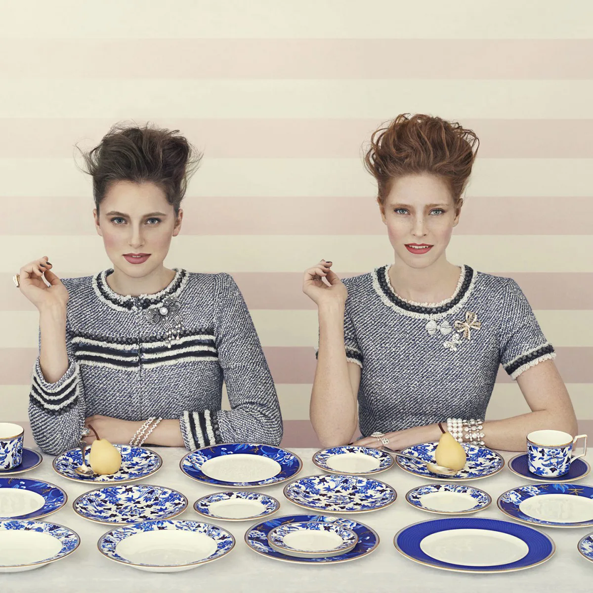 Hibiscus kleiner Teller Ø 20cm, Floral Wedgwood