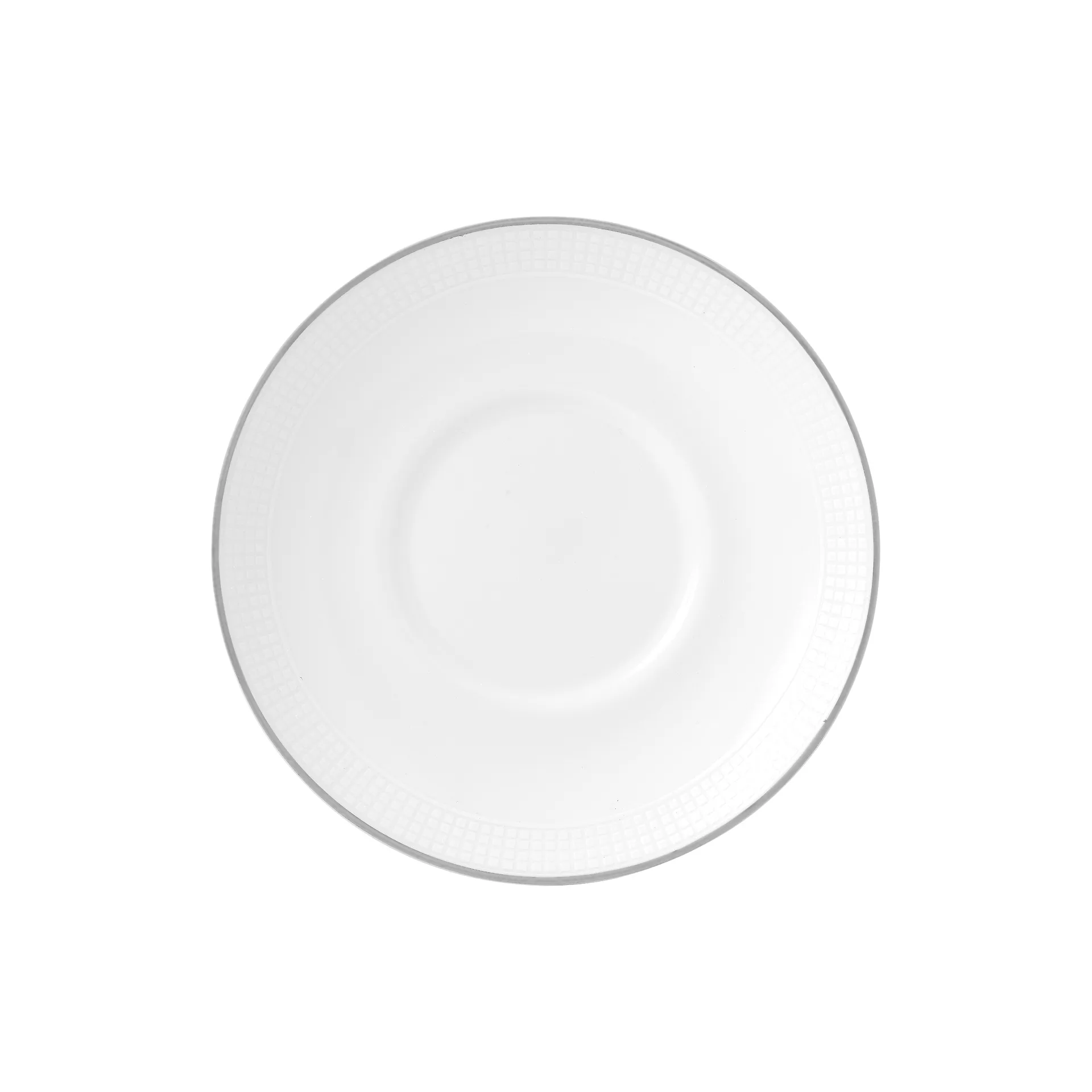 Vera Wang Blanc Sur Blanc Espressoteller, Ø12,5cm Wedgwood