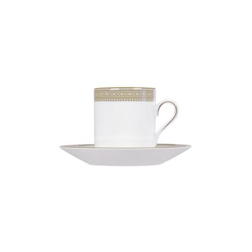 Vera Wang Lace Gold Teller für Kaffeekanne - Weiß - Wedgwood