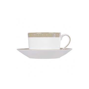 Vera Wang Lace Gold Teller für Teetasse - weiß - Wedgwood