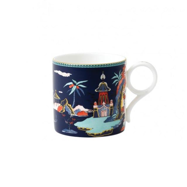 Wonderlust Tasse groß - Blue pagoda - Wedgwood