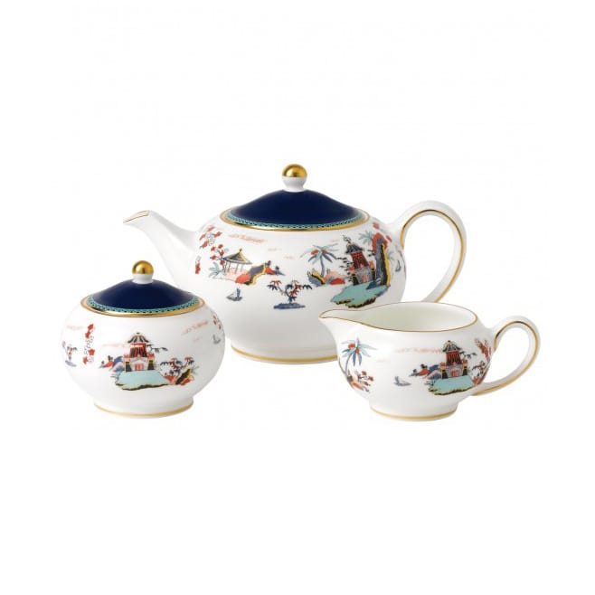 Wonderlust Tee-Set 3 Teile - 3 Teile - Wedgwood