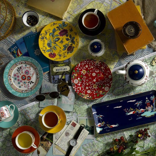 Wonderlust Teller 4er Pack, Ø 20cm Wedgwood