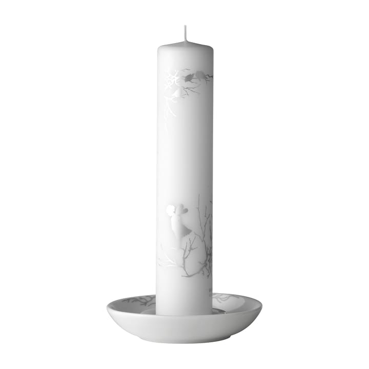 Alv Kerzenhalter Ø14cm, Weiß-grau Wik & Walsøe