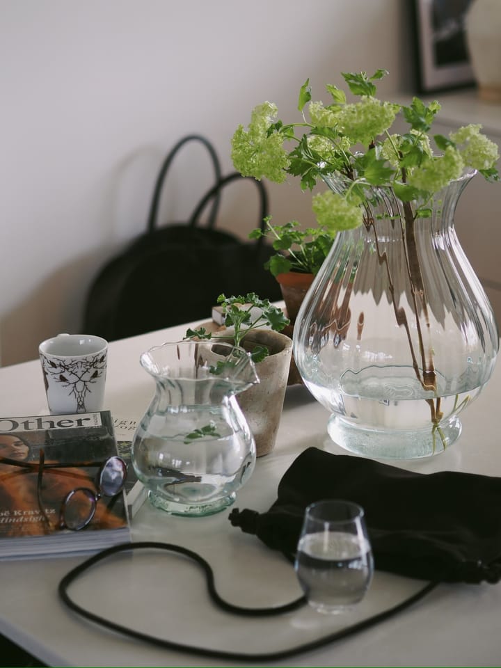 Falla recycelte Vase 17,5 cm, Klar Wik & Walsøe