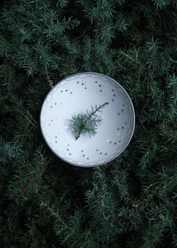 Julemorgen Garland kleine Schale 2er-Pack Ø12 cm - Weiß - Wik & Walsøe