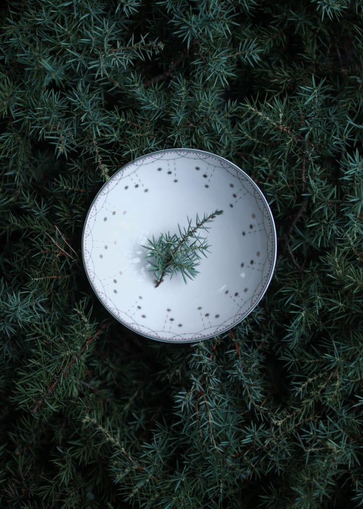 Julemorgen Garland kleine Schale 2er-Pack Ø12 cm, Weiß Wik & Walsøe