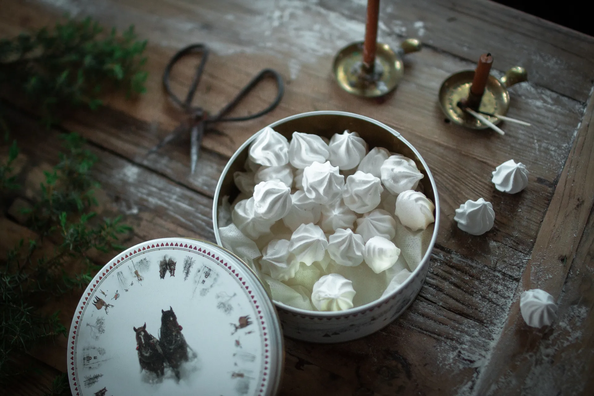 Julemorgen Story Keksdose 2 Teile, Weiß-Multi Wik & Walsøe