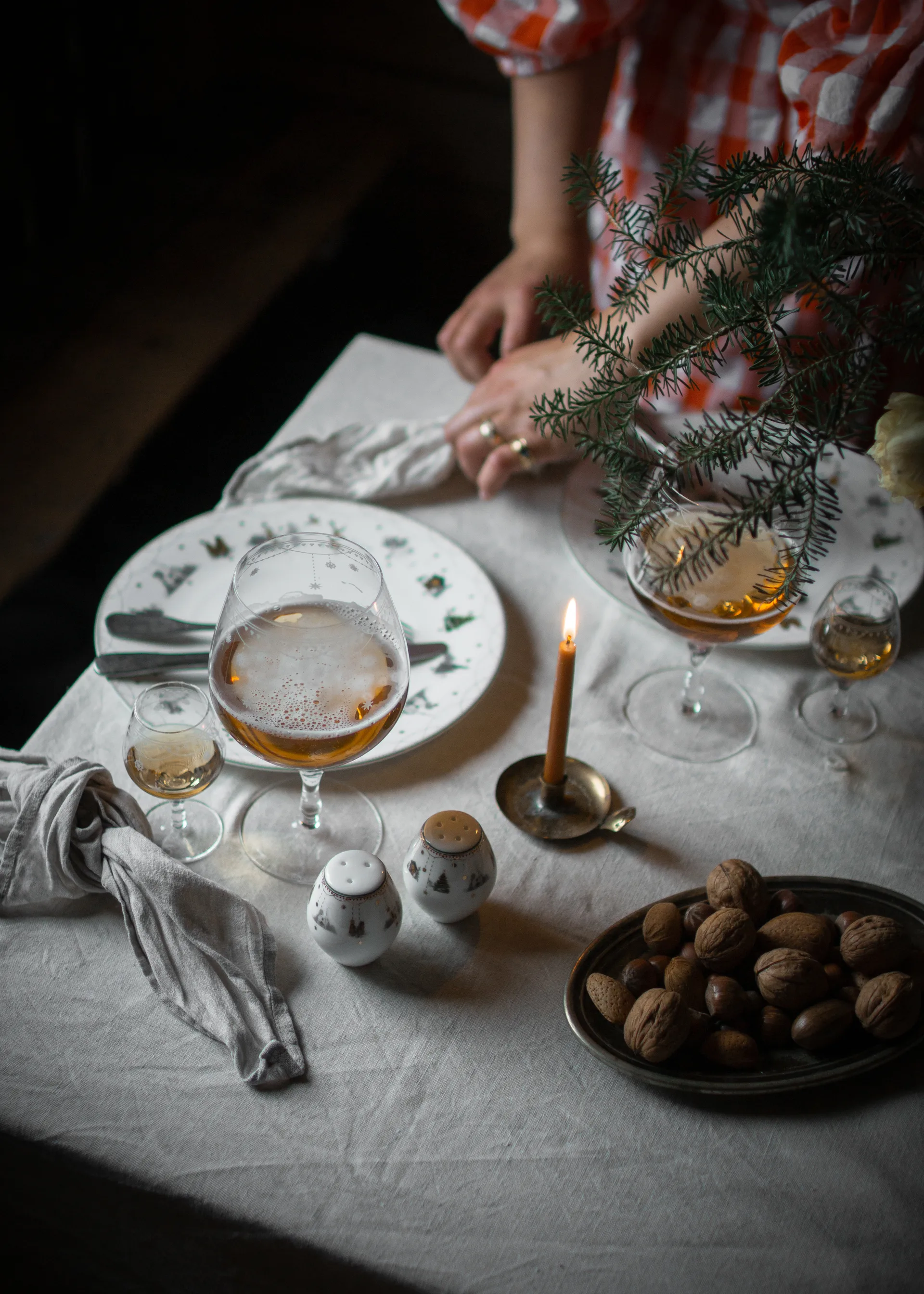 Julemorgen Story Salz- & Pfefferstreuer 2-teilig, Weiß Wik & Walsøe