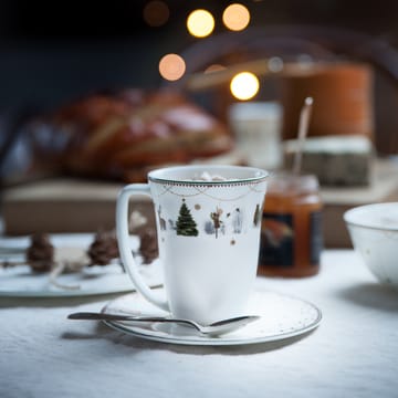 Julemorgen Tasse 30cl, 2er Pack - Weiß - Wik & Walsøe