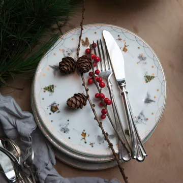 Julemorgen Teller Ø20 cm 6er-Pack - undefined - Wik & Walsøe