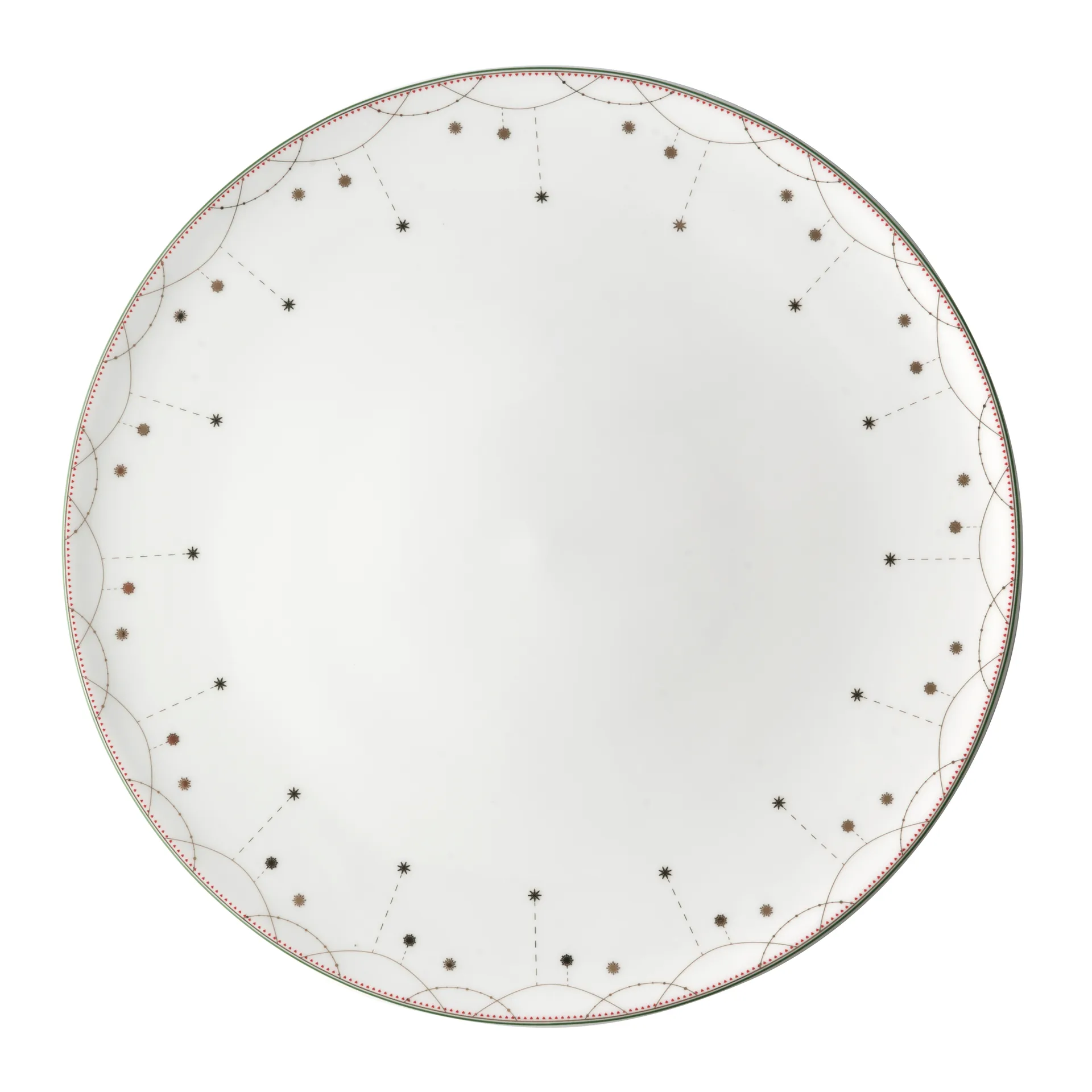 Julemorgen Teller, 31cm Wik & Walsøe