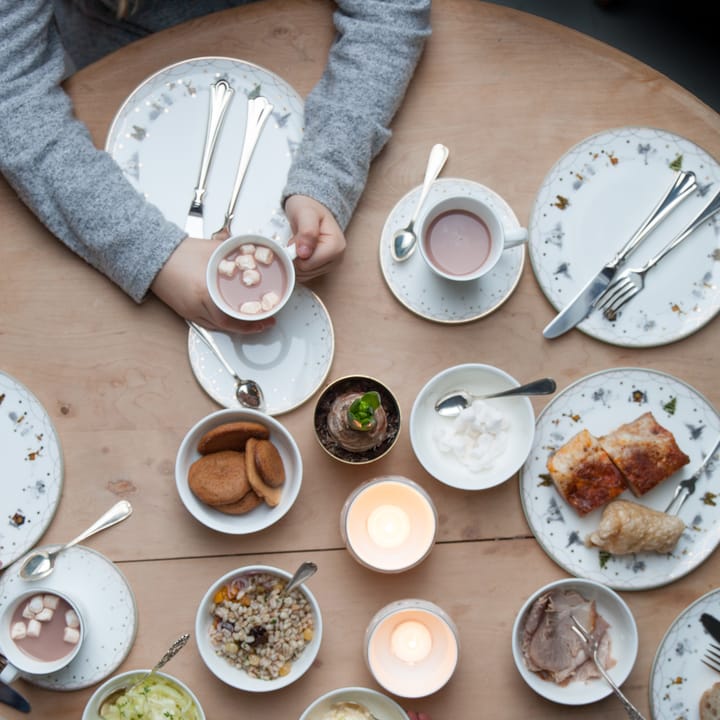 Julemorgen Teller für 30cl Tasse - Weiß - Wik & Walsøe