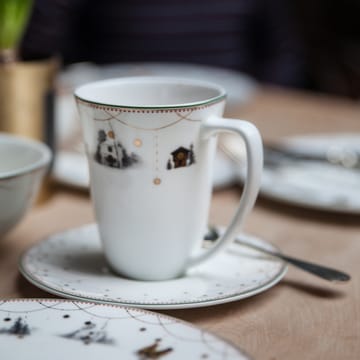 Julemorgen Teller für 30cl Tasse - Weiß - Wik & Walsøe