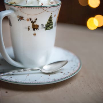 Julemorgen Teller für 30cl Tasse - Weiß - Wik & Walsøe