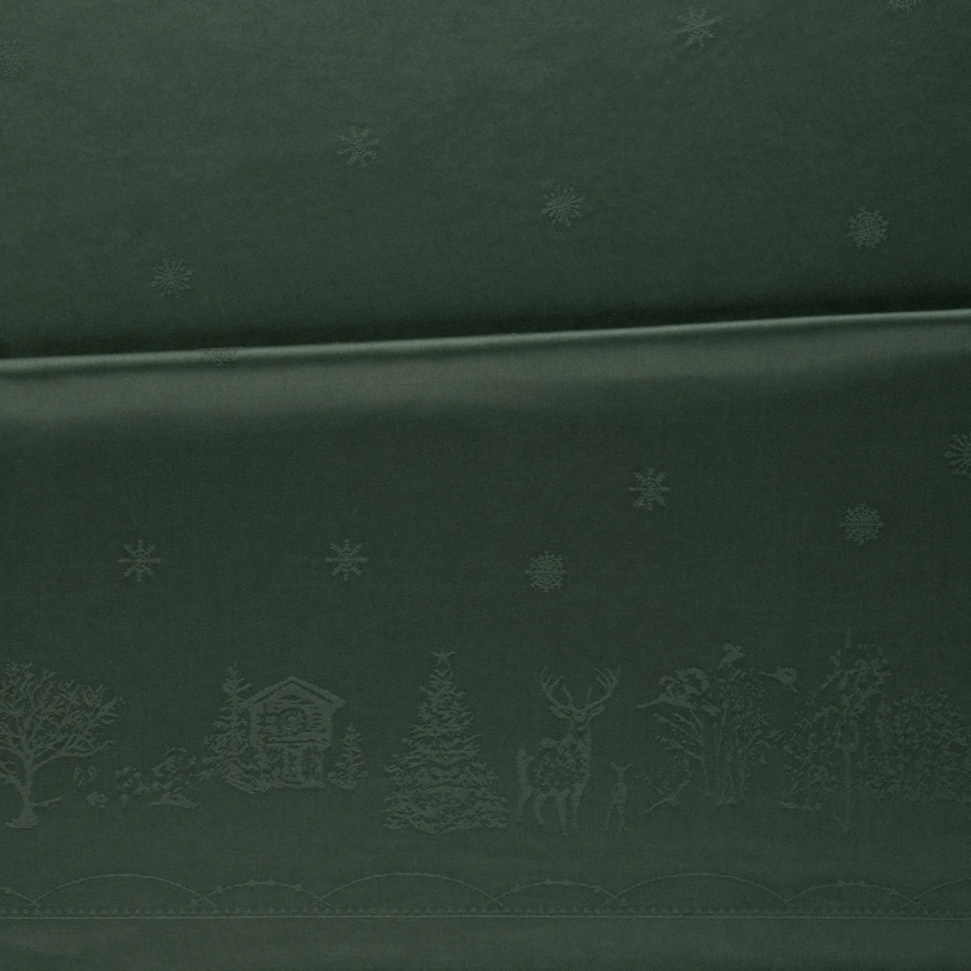 Julemorgen Tischdecke, Grün, 140x240 cm Wik & Walsøe