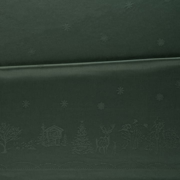 Julemorgen Tischdecke - Grün, 140x240 cm - Wik & Walsøe