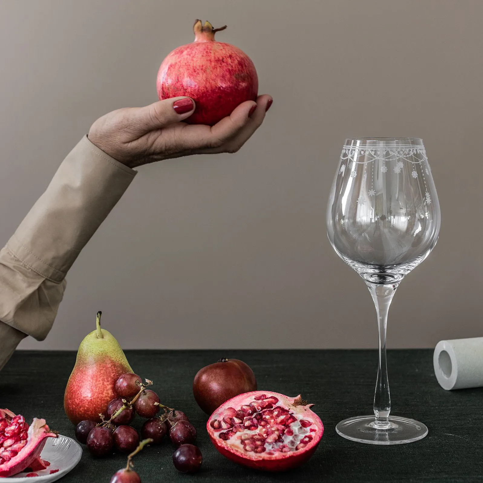 Julemorgen Weißweinglas, 40cl Wik & Walsøe