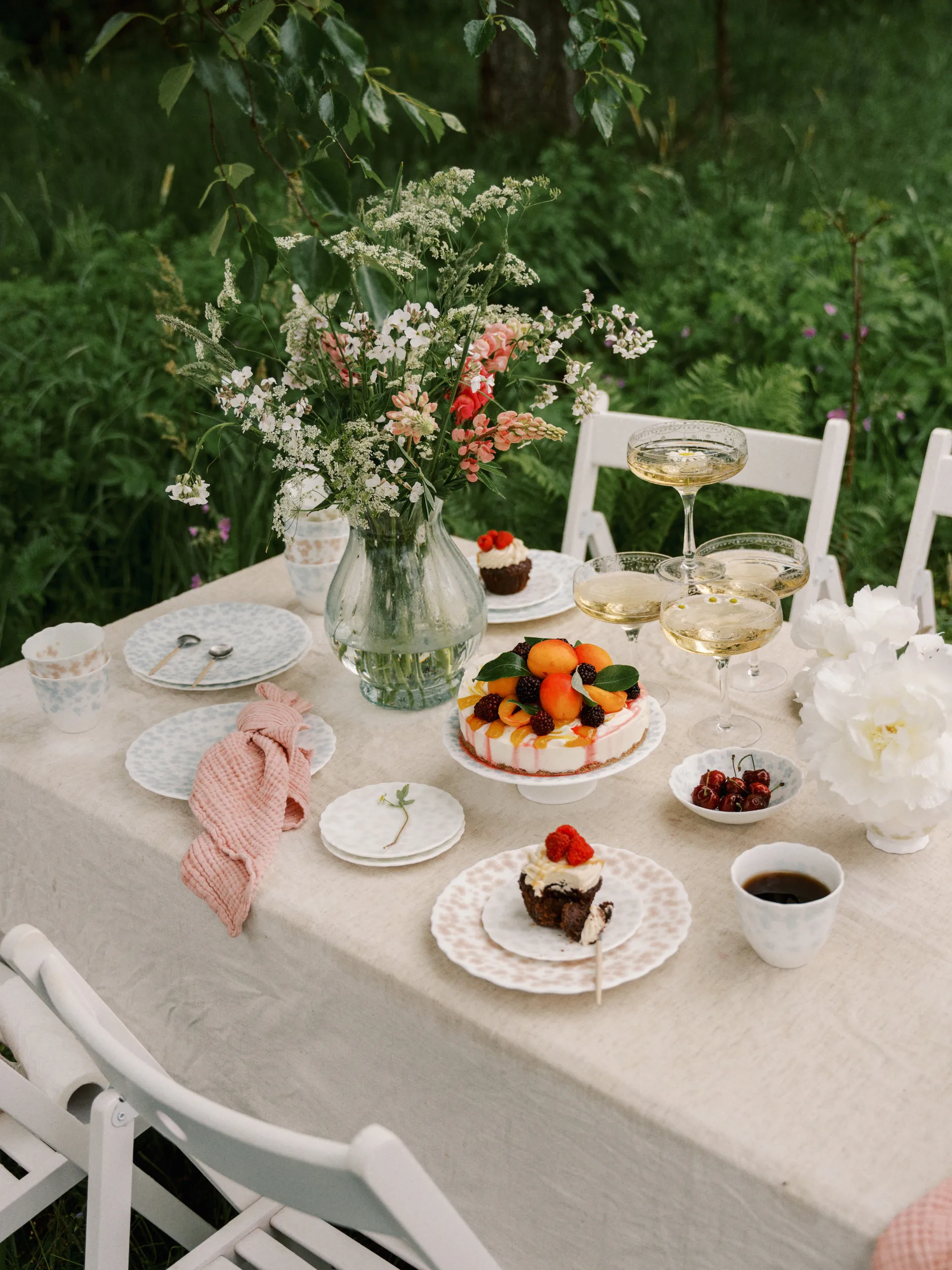 Slåpeblom Tasse 20 cl 2er-Pack, Rosa Wik & Walsøe