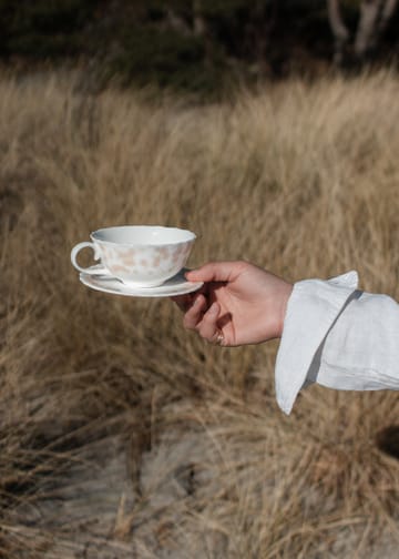 Slåpeblom Teetasse und Untertasse 30cl - Rosa - Wik & Walsøe