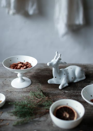 Stjernedryss Schale Ø9 cm - Weiß - Wik & Walsøe