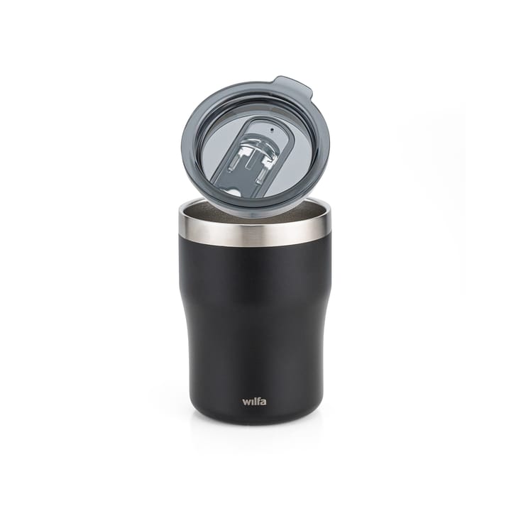 Coffee 2go Thermobecher 300 ml, Schwarz Wilfa