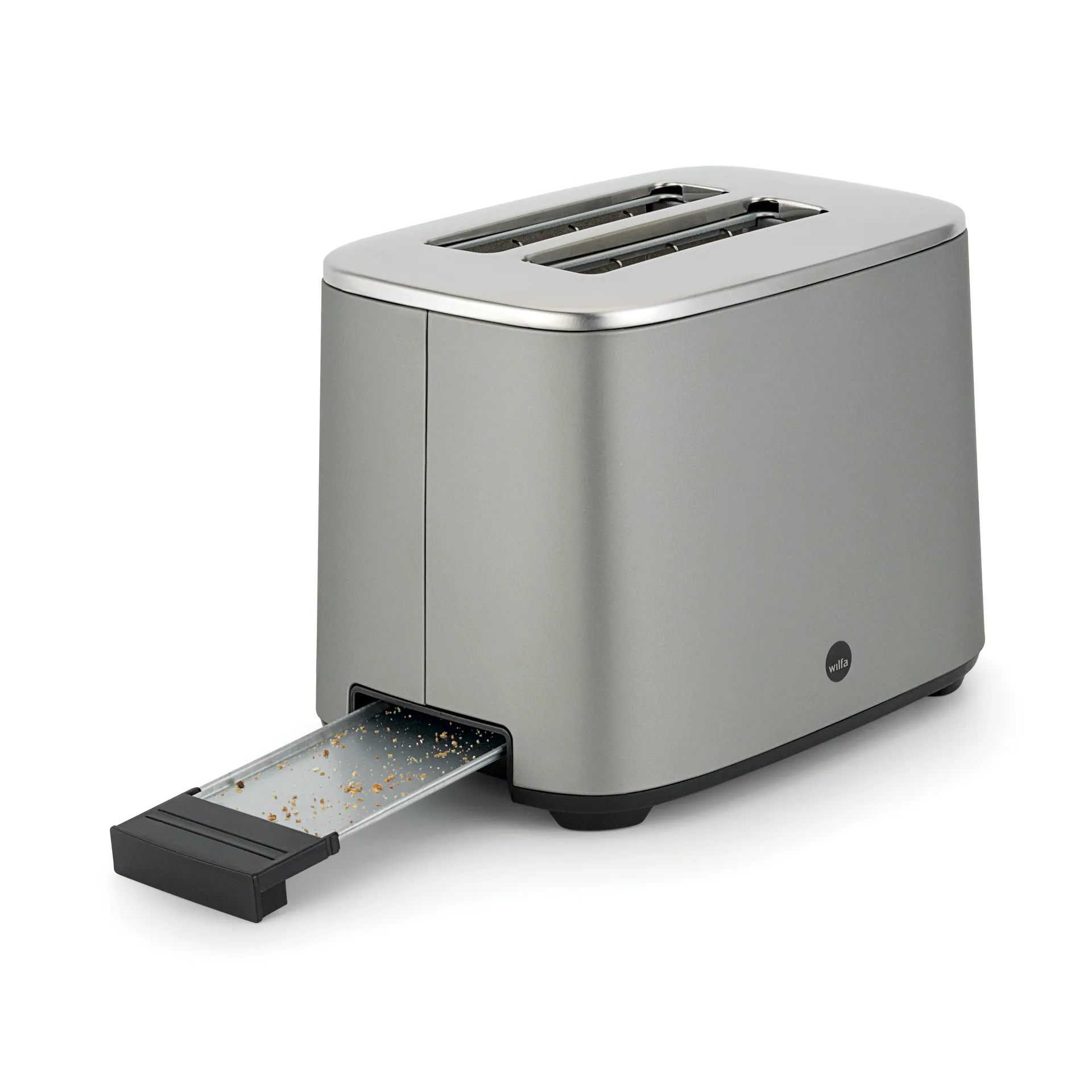 CT-1000T Classic Toaster für 2 Scheiben, Silber Wilfa