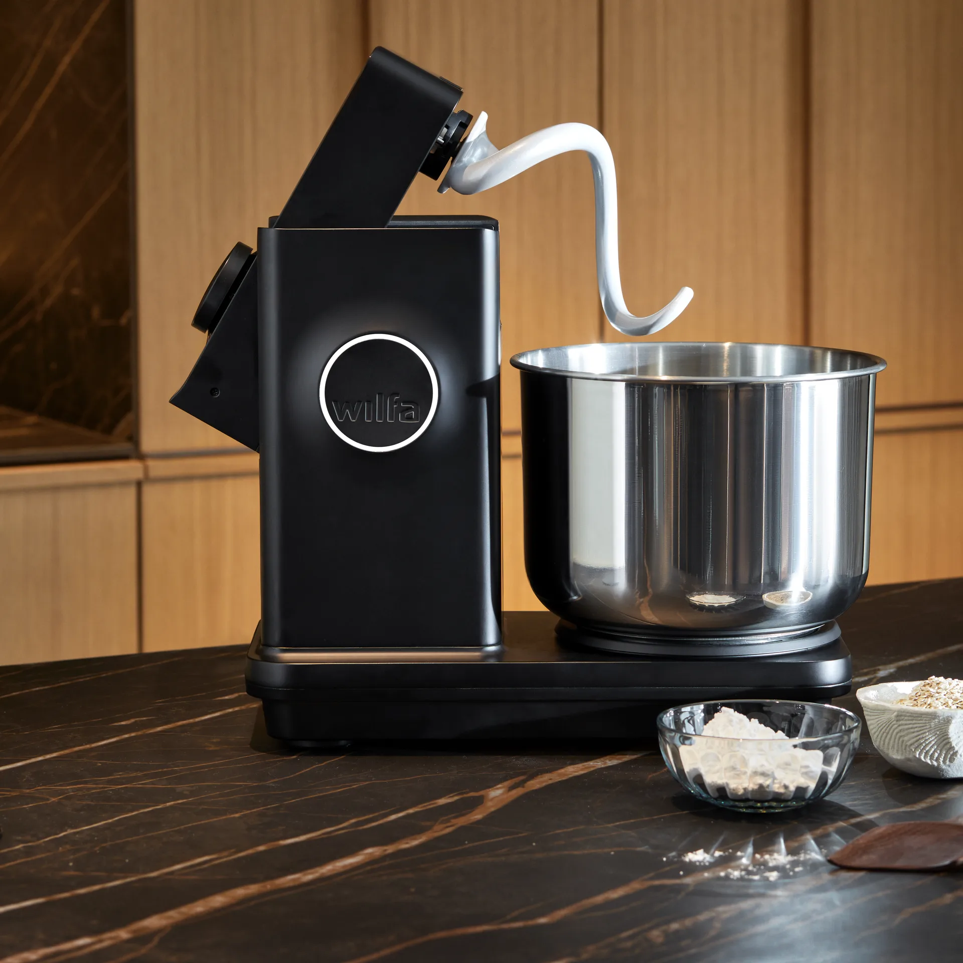 Probaker KM1B-70 Küchenmaschine 7 L, Schwarz Wilfa