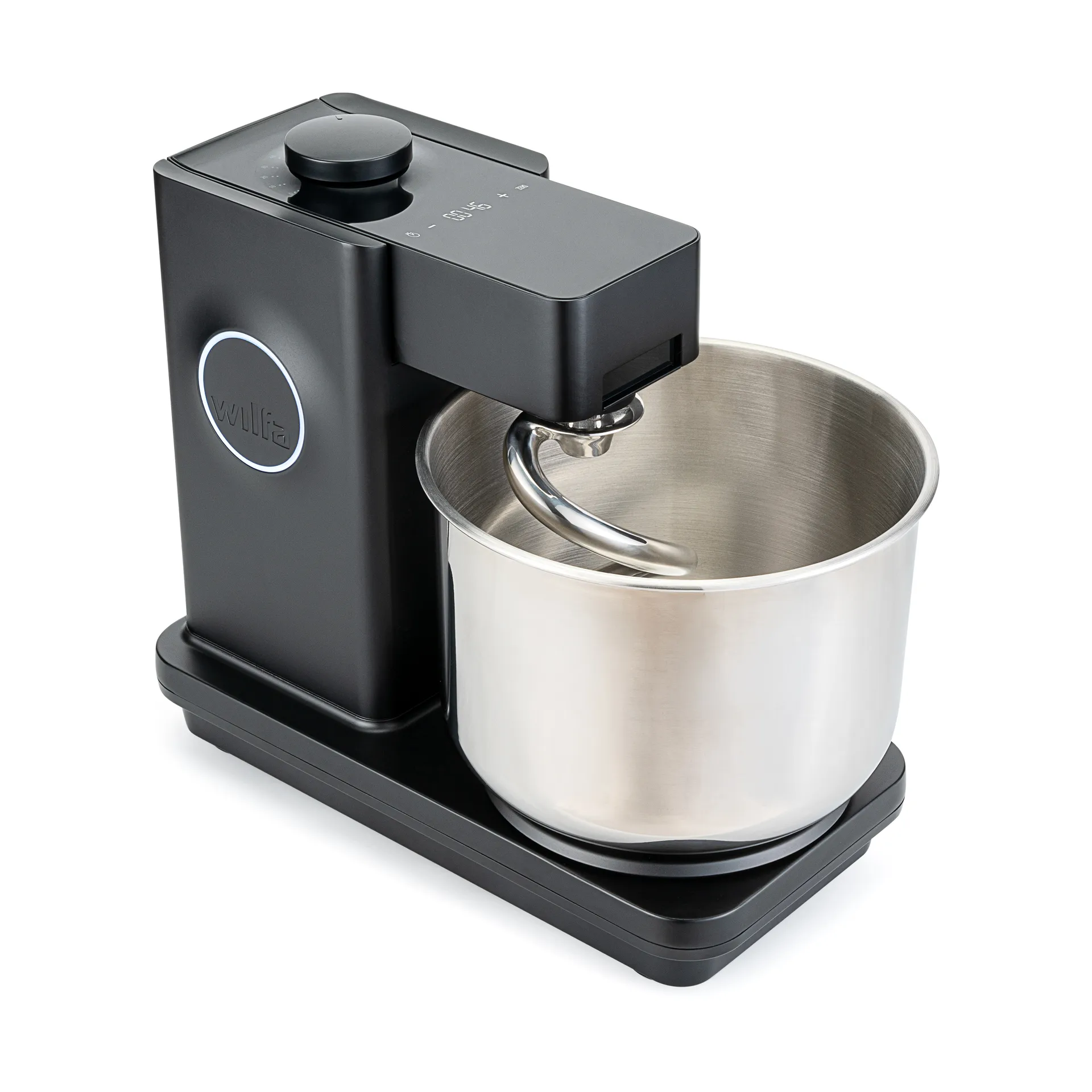 Probaker Timer KM2BS-T70 Küchenmaschine 7-teilig, Schwarz Wilfa