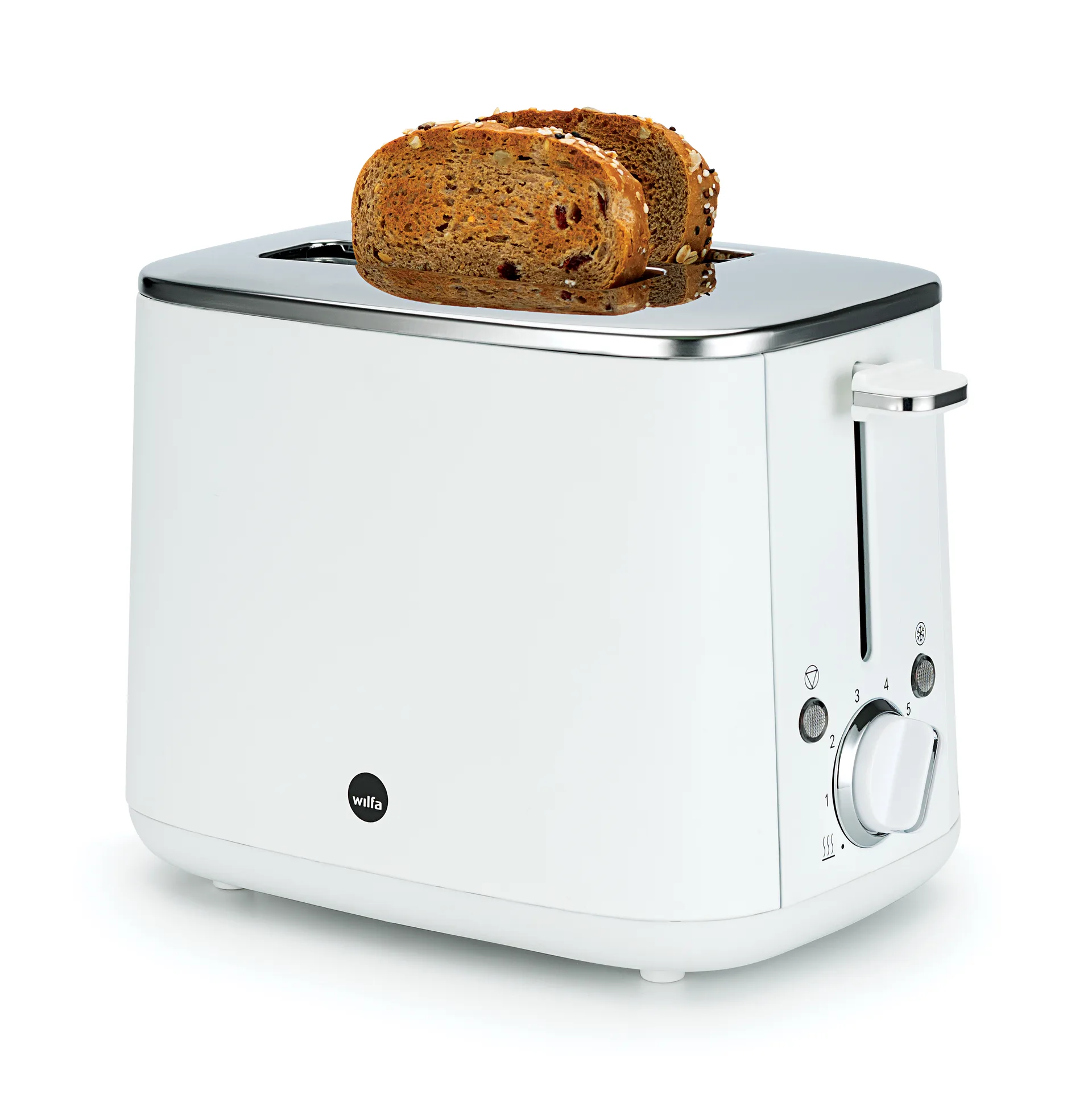 TO2W-1000 Toaster für 2 Scheiben, Weiß Wilfa