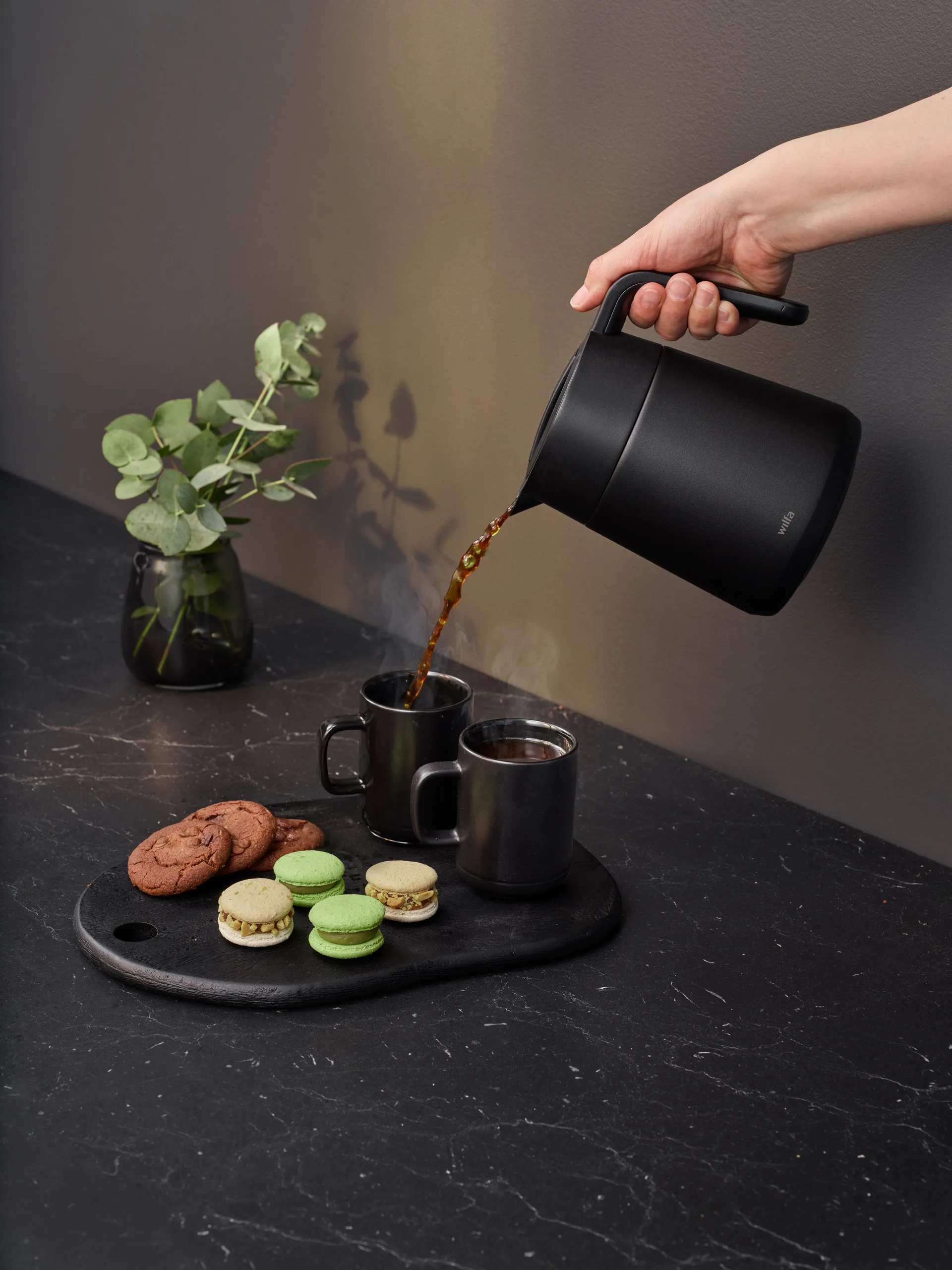 Wilfa Performance Thermoskanne 1,25 L, Schwarz Wilfa