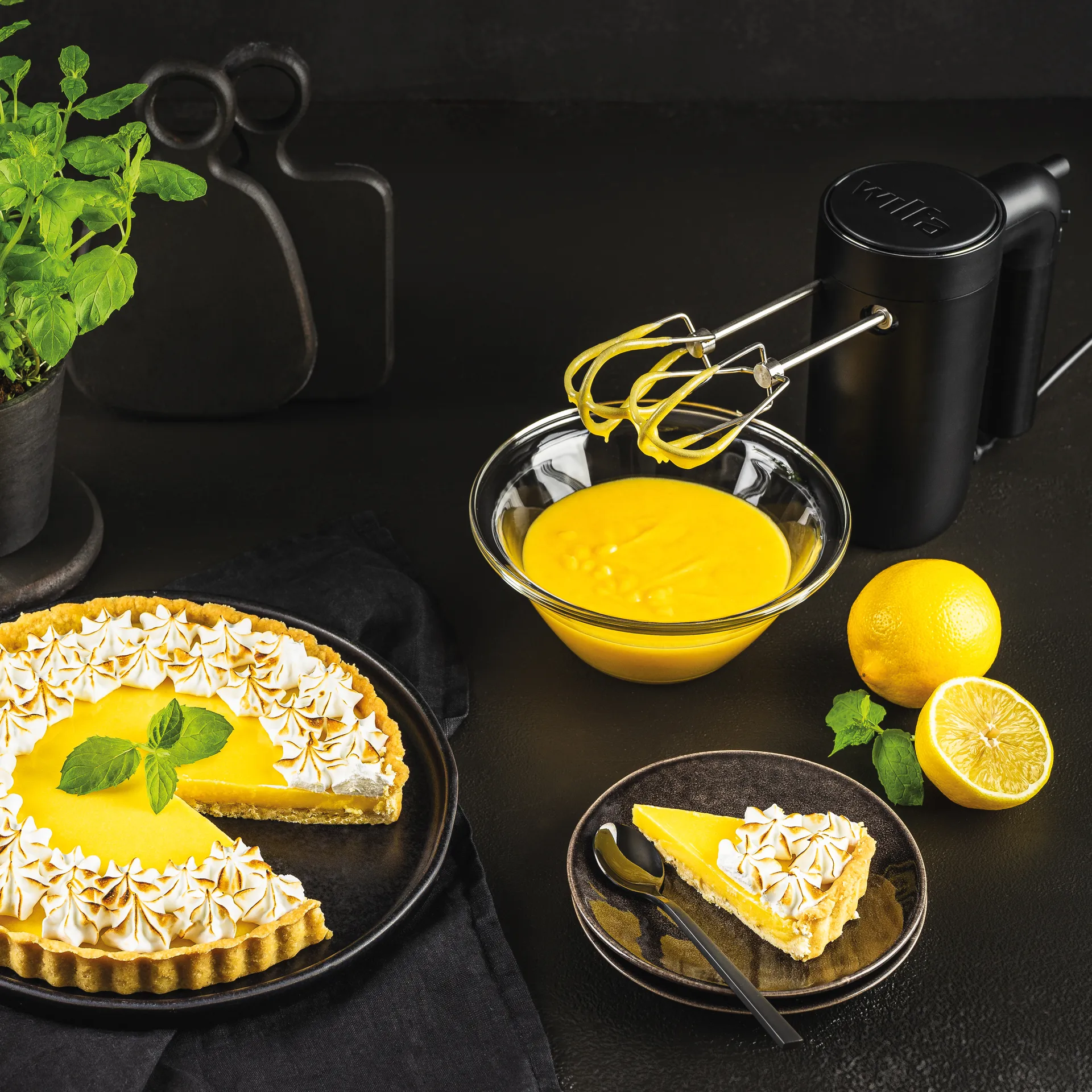 Wilfa Smooth mix Handmixer, Mattschwarz, 500 W Wilfa