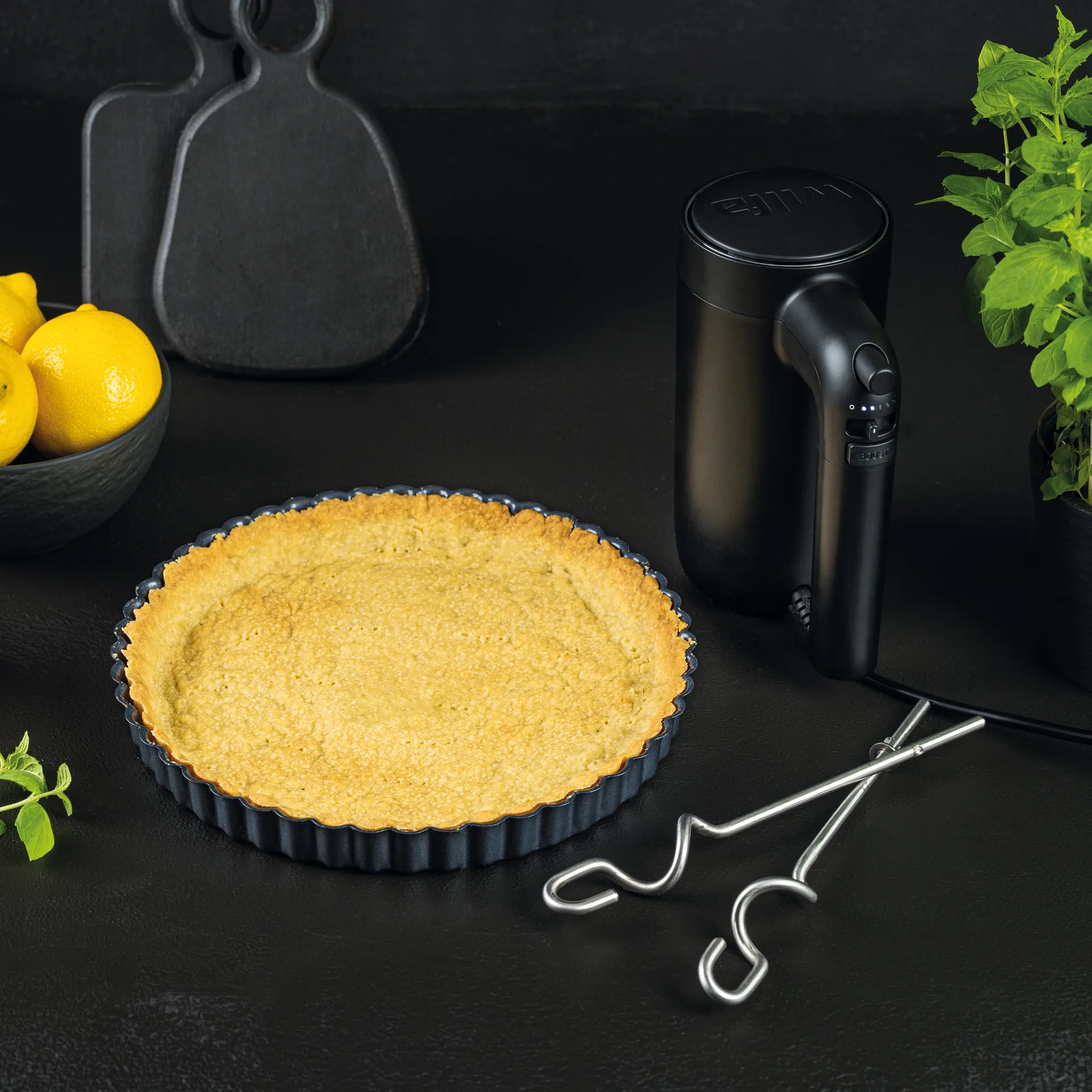 Wilfa Smooth mix Handmixer, Mattschwarz, 500 W Wilfa