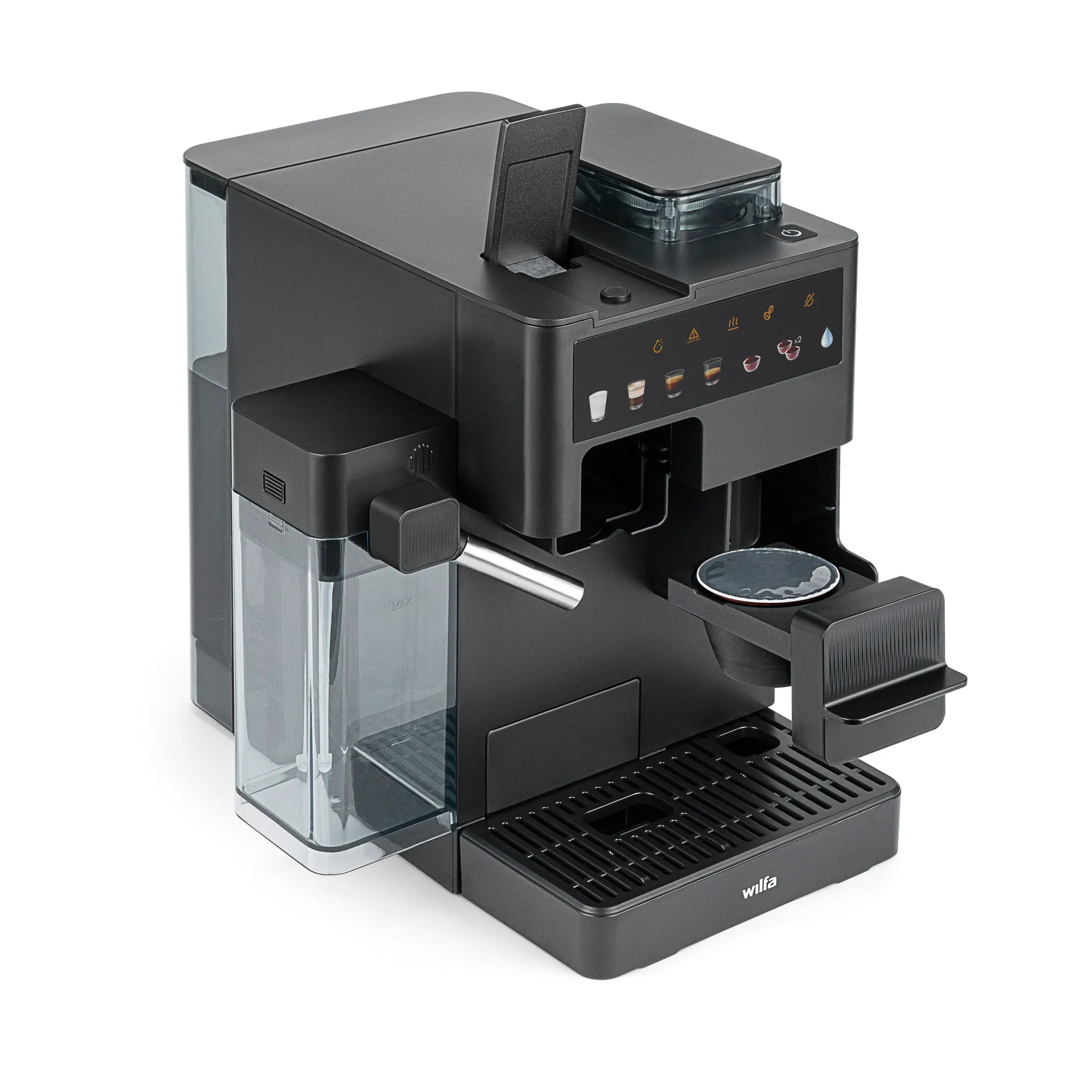 Wilfa Volo Multi-Grind Kapselmaschine, Schwarz, 1,7 l Wilfa