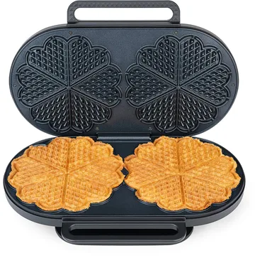 Wilfa WM6DB-220P Grand Double Waffeleisen - Schwarz - Wilfa