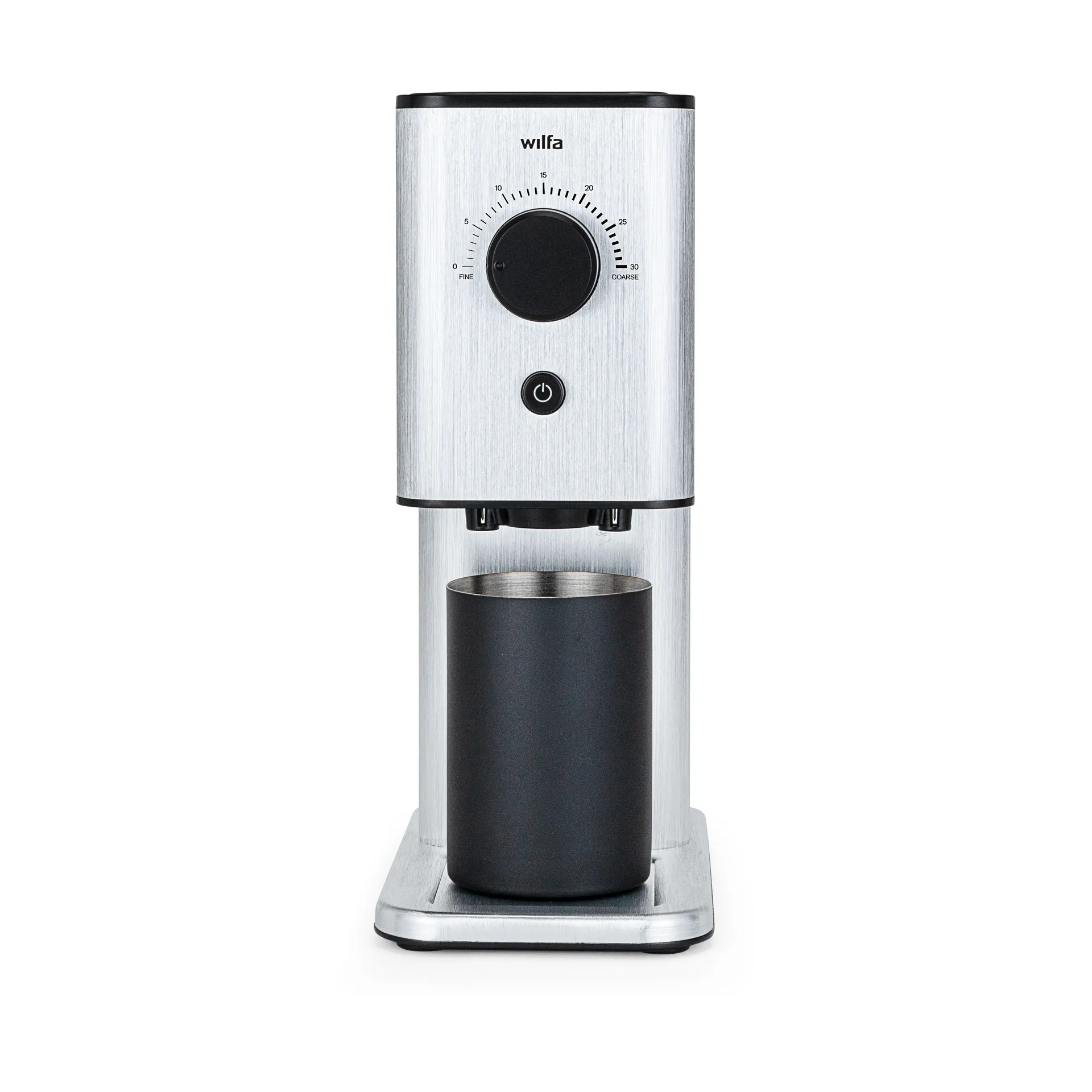 Wilfa Zene Alux CG3AB-125 Kaffeemühle, Silber Wilfa
