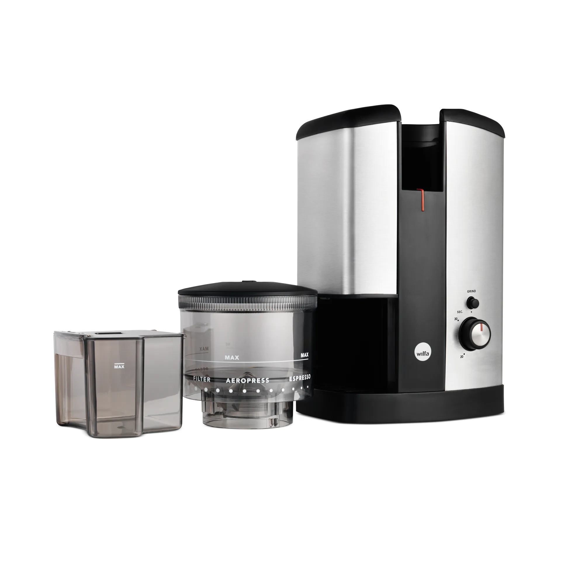 WSCG-2 Kaffeemühle, Edelstahl Wilfa