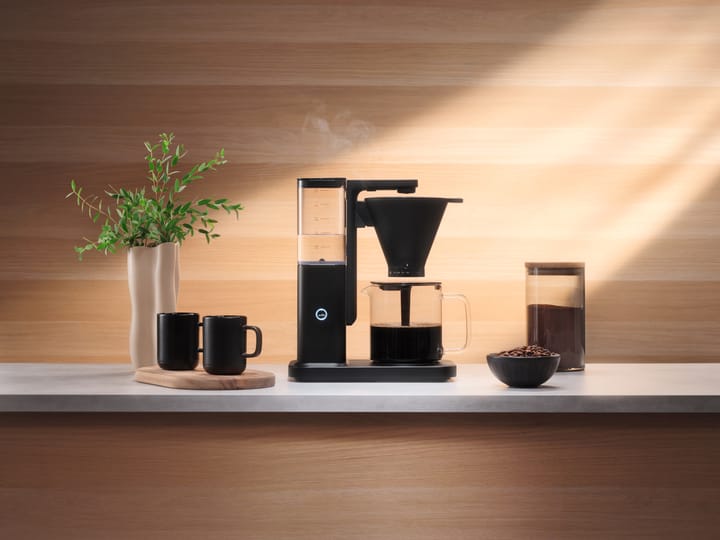 Zense CM10AB-M125 alux Kaffeemaschine, Schwarz Wilfa
