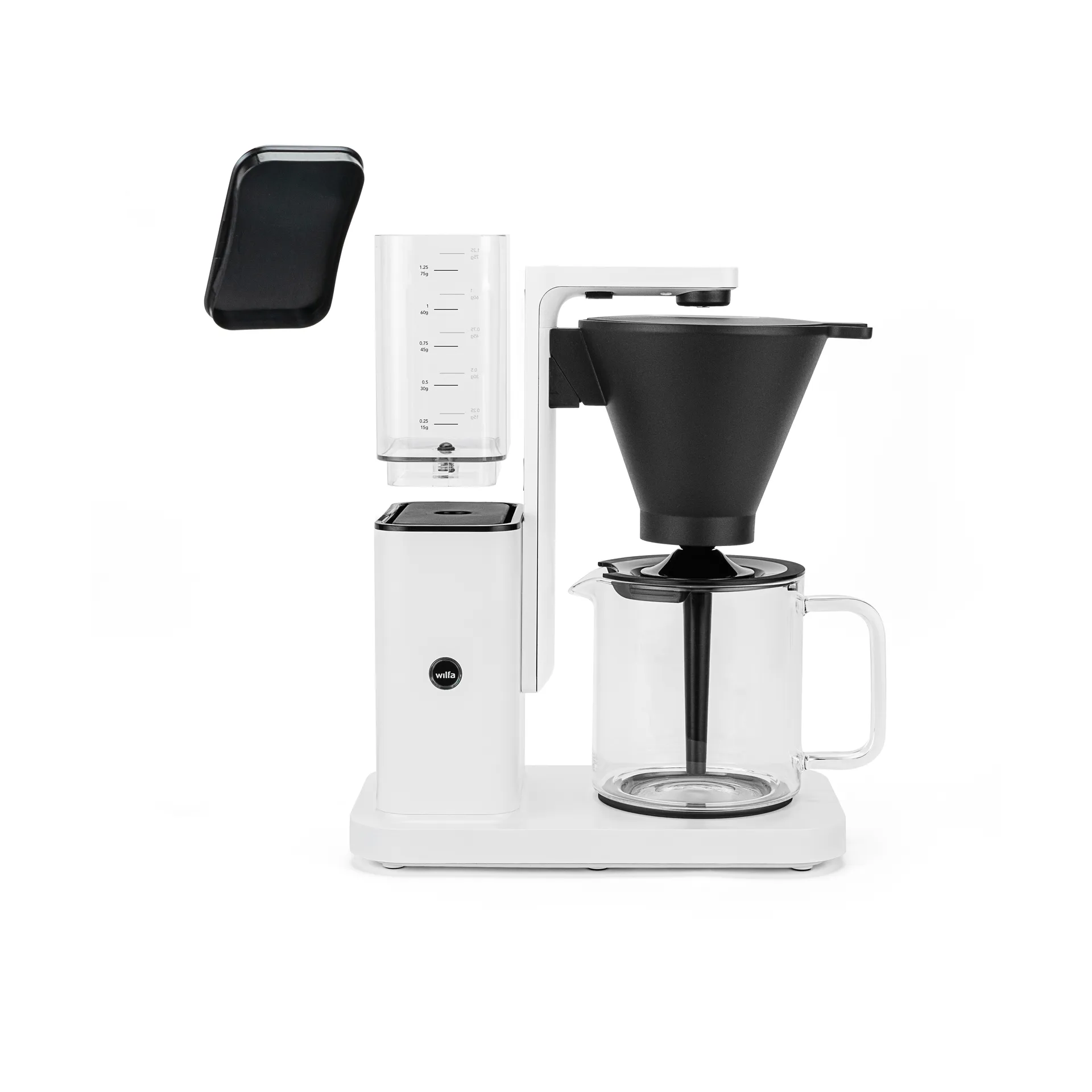 Zense CM10W-A125 auto Kaffeemaschine, Weiß Wilfa