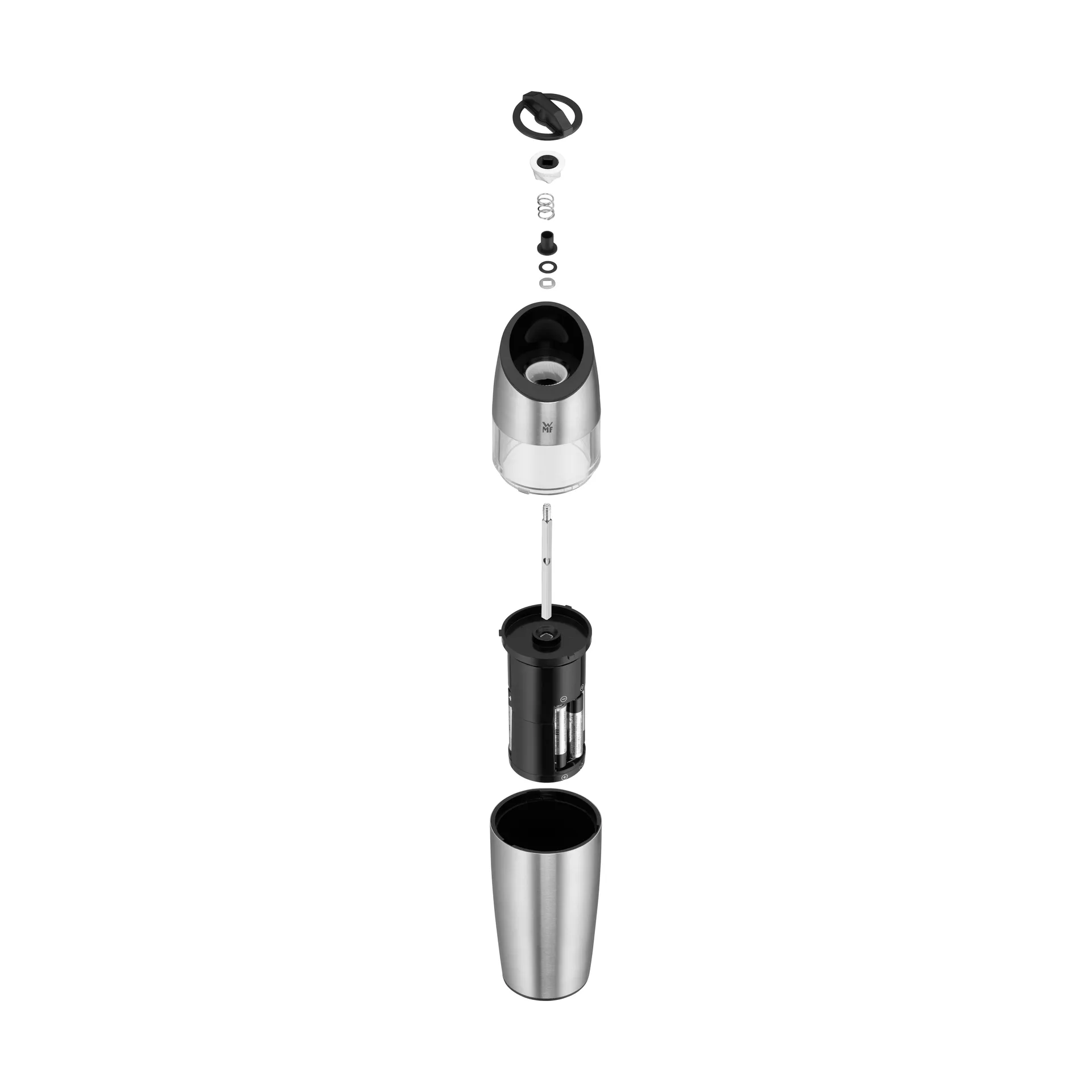 Ceramill elektrische Gewürzmühle, Edelstahl WMF
