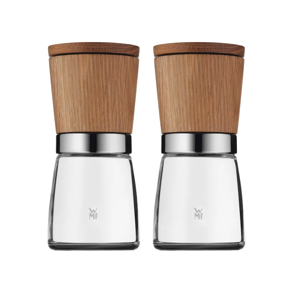 WMF Ceramill Gewürzmühlen-Set Eiche-Glas
